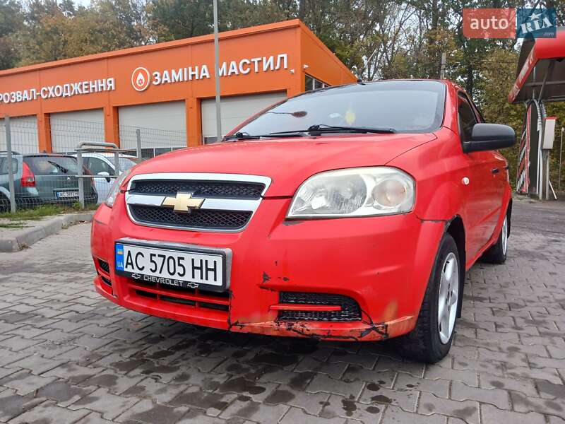 Седан Chevrolet Aveo 2008 в Луцке
