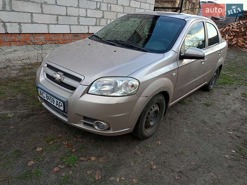 Седан Chevrolet Aveo 2008 в Любомлі