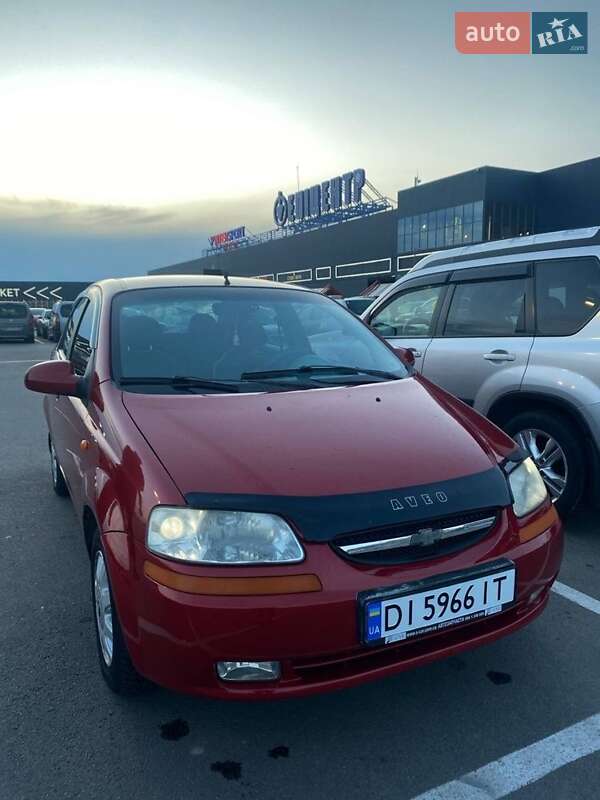 Седан Chevrolet Aveo 2005 в Дніпрі