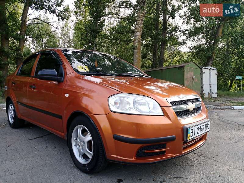 Седан Chevrolet Aveo 2006 в Полтаві