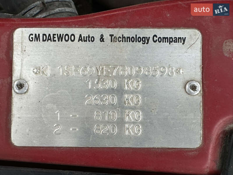 Седан Chevrolet Aveo 2007 в Береговому фото 16 Седан Chevrolet Aveo 2007 в Береговому