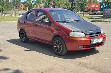Седан Chevrolet Aveo 2004 в Миколаєві