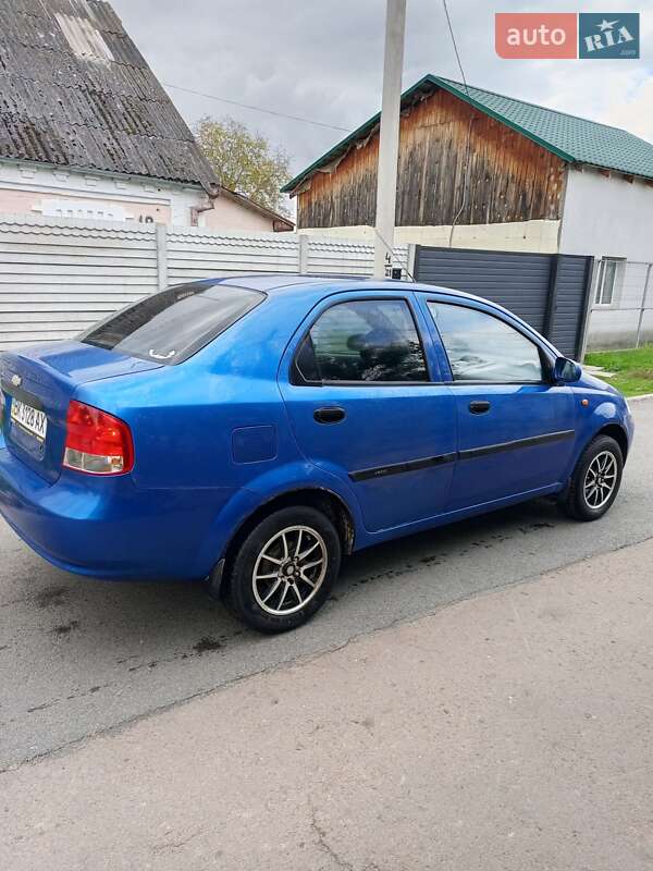 Седан Chevrolet Aveo 2005 в Здолбунове фото 4 Седан Chevrolet Aveo 2005 в Здолбунове
