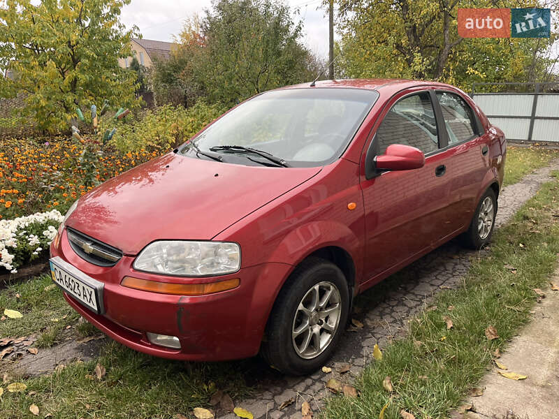 Седан Chevrolet Aveo 2005 в Золотоноше