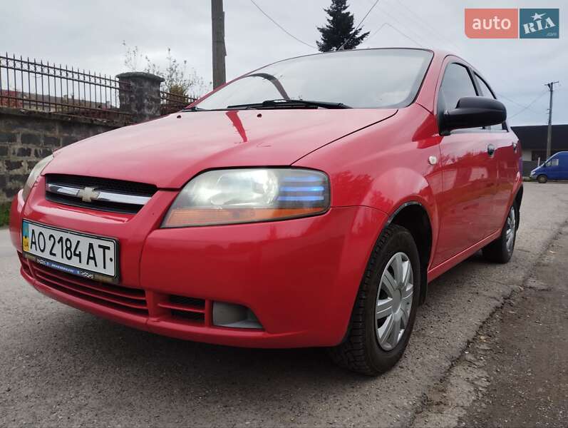 Седан Chevrolet Aveo 2005 в Виноградові фото 4 Седан Chevrolet Aveo 2005 в Виноградові