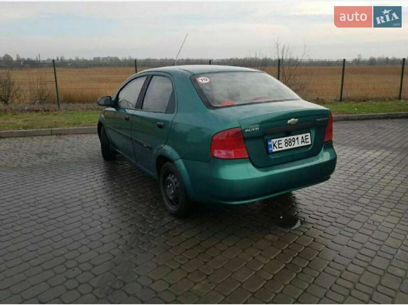 Седан Chevrolet Aveo 2004 в Днепре фото 3 Седан Chevrolet Aveo 2004 в Днепре