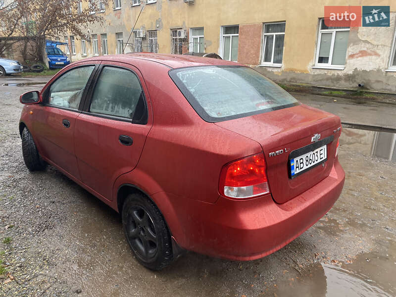 Седан Chevrolet Aveo 2004 в Виннице фото 3 Седан Chevrolet Aveo 2004 в Виннице