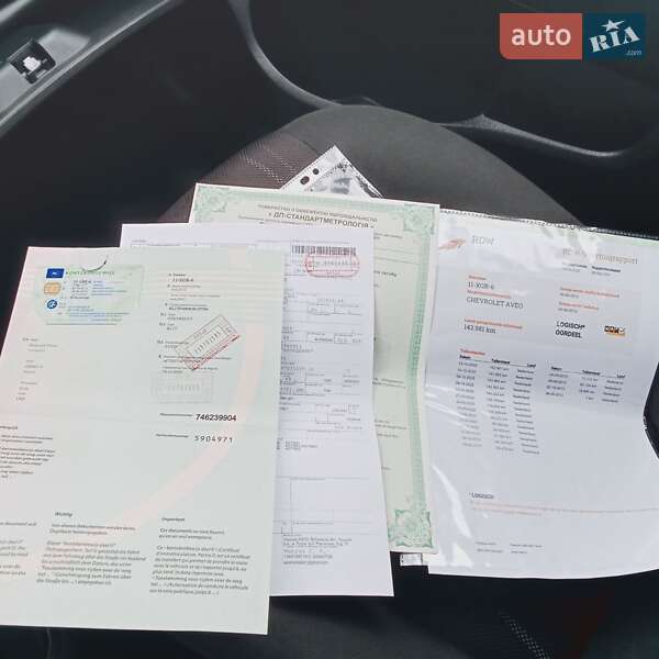 Хэтчбек Chevrolet Aveo 2012 в Луцке фото 24 Хэтчбек Chevrolet Aveo 2012 в Луцке