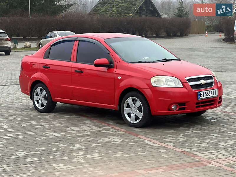 Седан Chevrolet Aveo 2007 в Полтаві