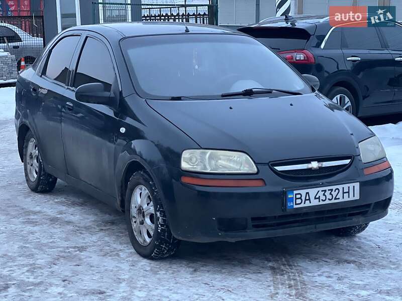 Седан Chevrolet Aveo 2005 в Кропивницком