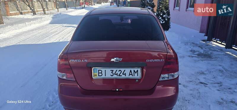 Седан Chevrolet Aveo 2005 в Зенькове фото Седан Chevrolet Aveo 2005 в Зенькове