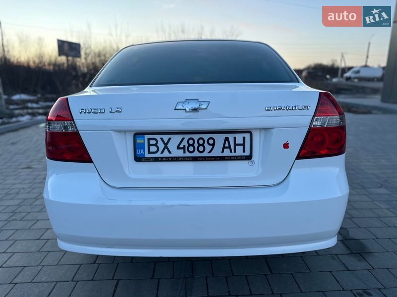 Седан Chevrolet Aveo 2007 в Хмельницькому