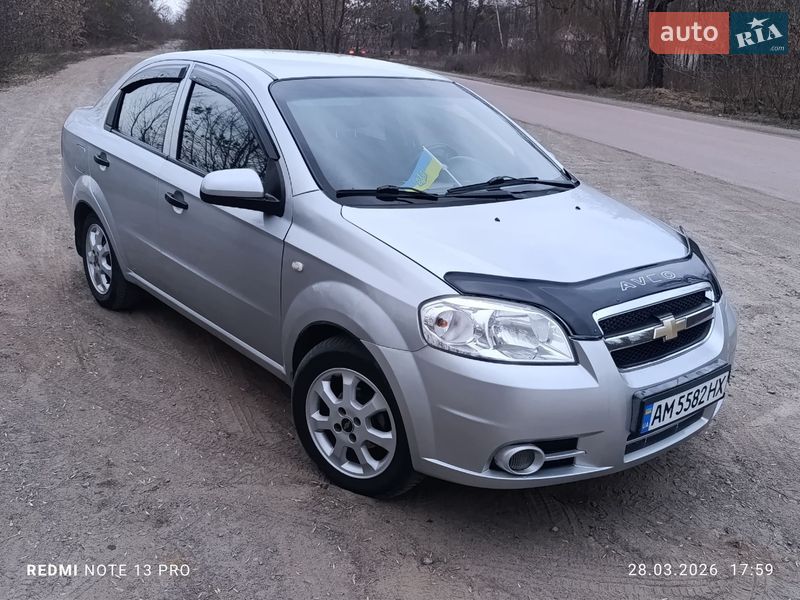 Седан Chevrolet Aveo 2008 в Житомире