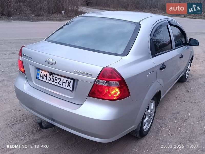 Седан Chevrolet Aveo 2008 в Житомире