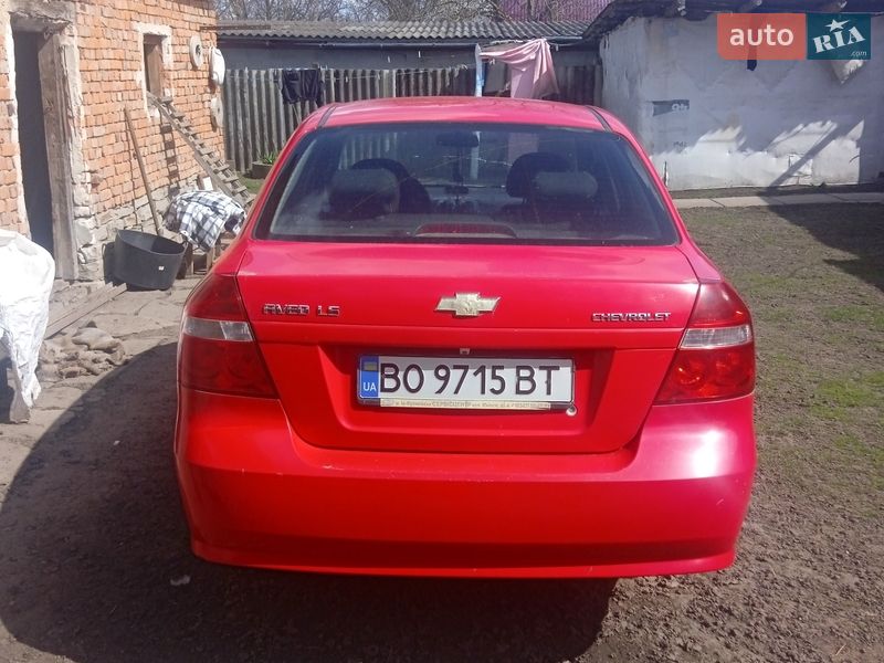 Седан Chevrolet Aveo 2006 в Теребовле фото 4 Седан Chevrolet Aveo 2006 в Теребовле