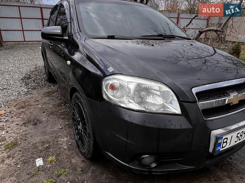 Седан Chevrolet Aveo 2007 в Полтаві