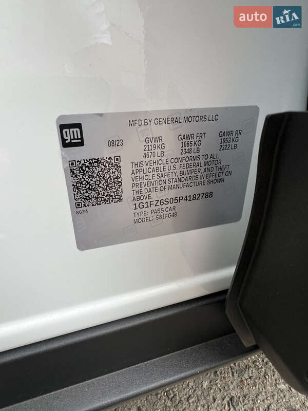 Хетчбек Chevrolet Bolt EUV 2023 в Одесі