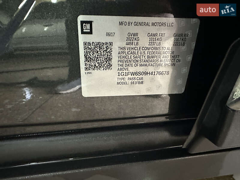 Хэтчбек Chevrolet Bolt EV 2017 в Черкассах