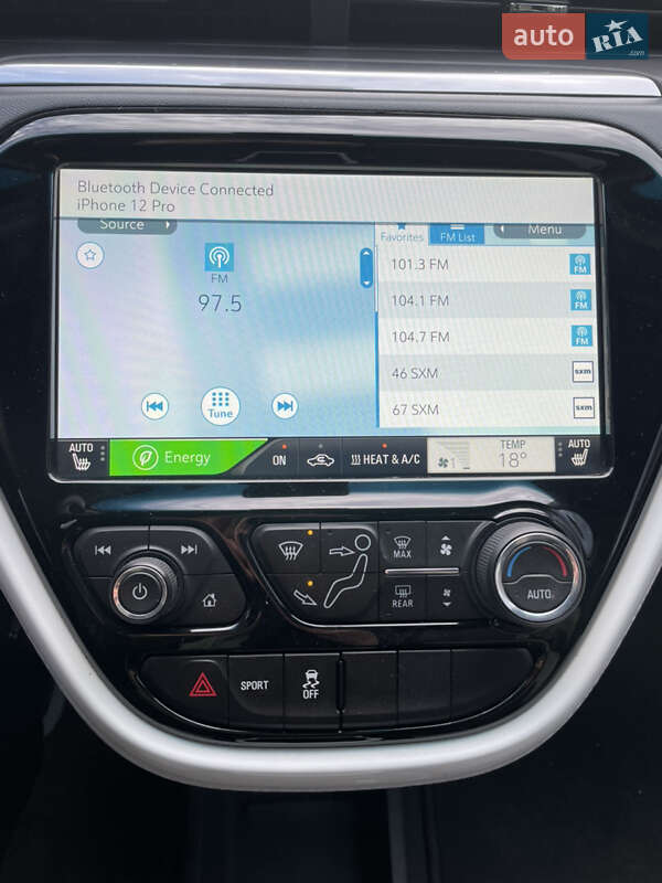 Хетчбек Chevrolet Bolt EV 2017 в Бурштині