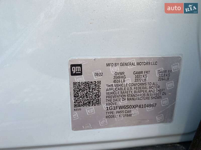 Хэтчбек Chevrolet Bolt EV 2023 в Львове