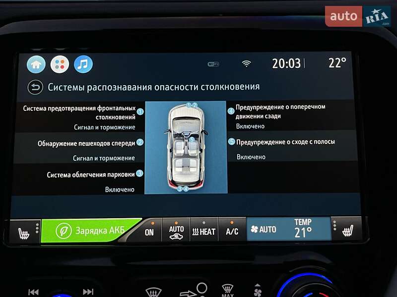 Хэтчбек Chevrolet Bolt EV 2021 в Днепре