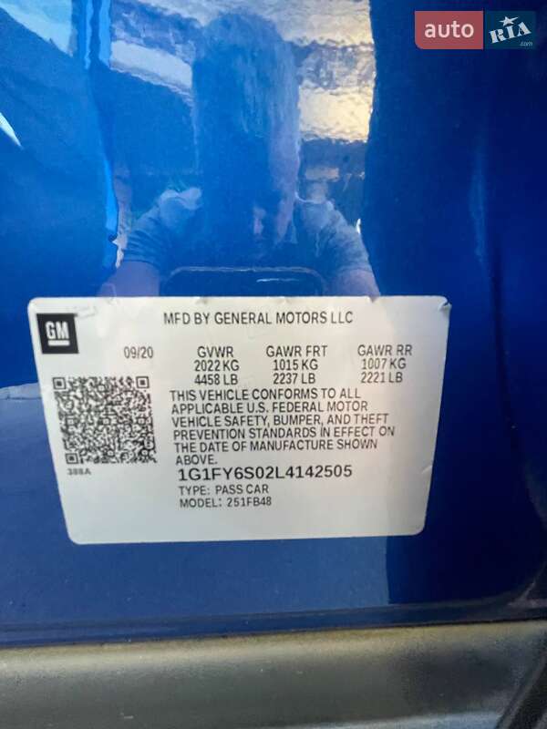 Хэтчбек Chevrolet Bolt EV 2020 в Киеве