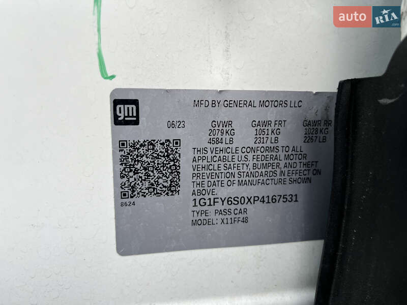 Хэтчбек Chevrolet Bolt EV 2023 в Львове