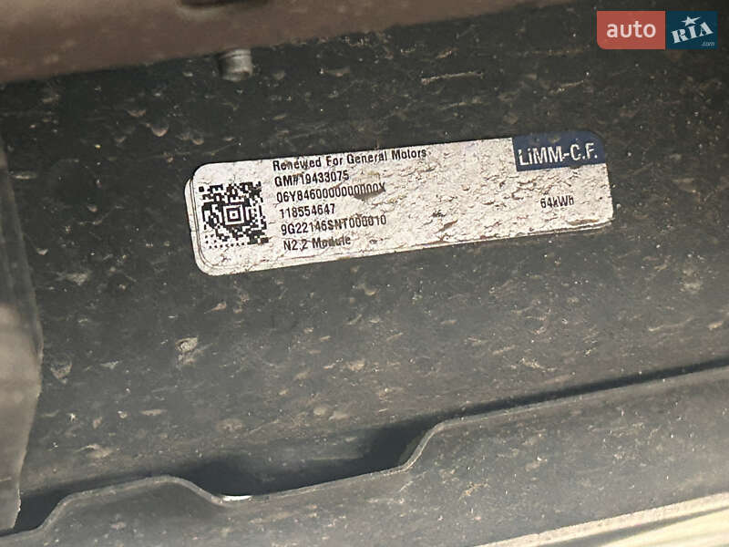 Хэтчбек Chevrolet Bolt EV 2017 в Житомире