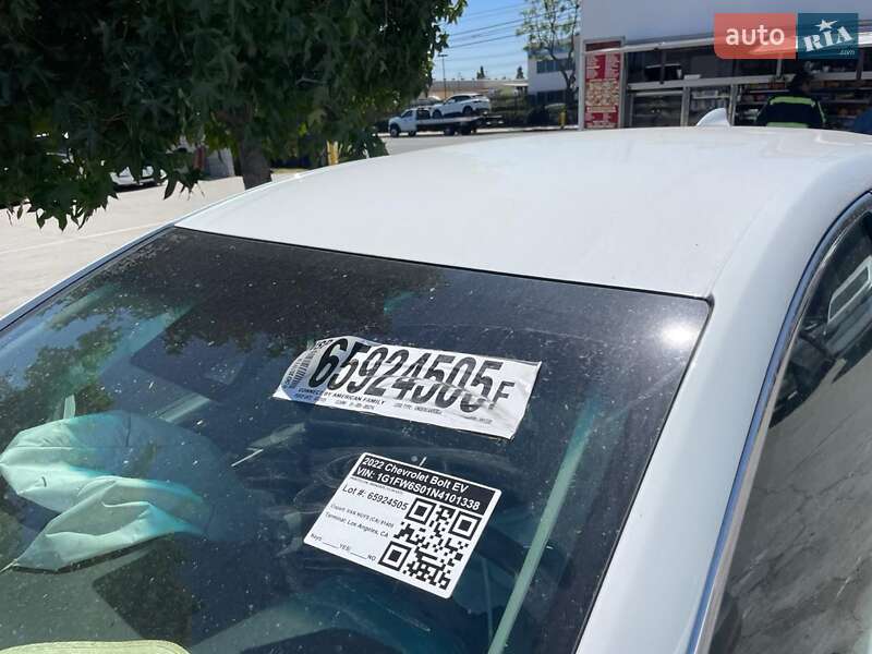 Хэтчбек Chevrolet Bolt EV 2022 в Ирпене