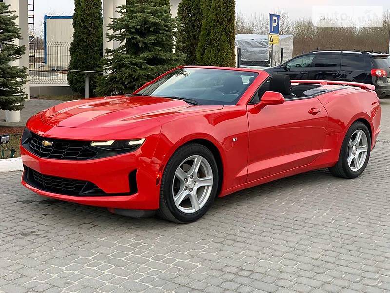 Кабріолет Chevrolet Camaro 2019 в Львові