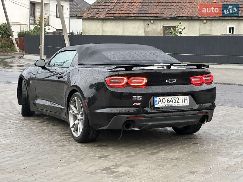 Кабріолет Chevrolet Camaro 2019 в Сваляві фото 2 Кабріолет Chevrolet Camaro 2019 в Сваляві