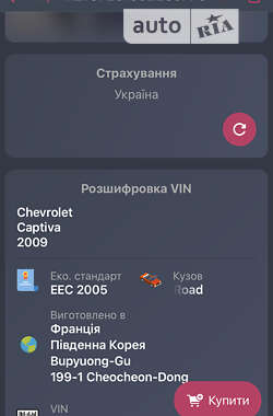 Позашляховик / Кросовер Chevrolet Captiva 2008 в Івано-Франківську