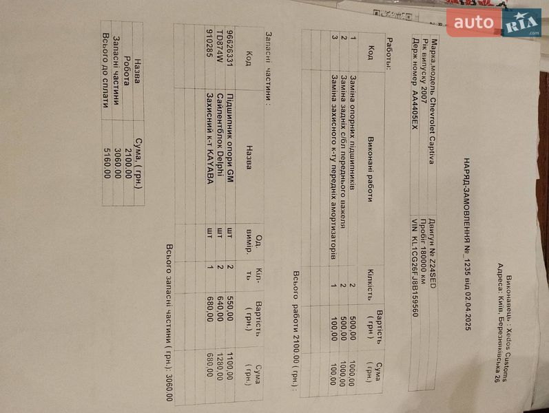 Внедорожник / Кроссовер Chevrolet Captiva 2007 в Глевахе