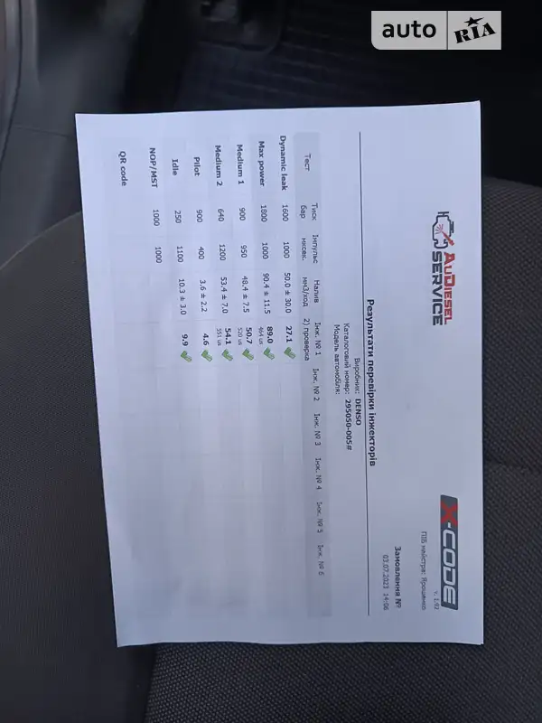 Универсал Chevrolet Cruze 2012 в Шепетовке документ