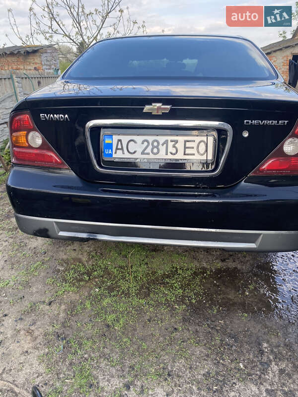 Седан Chevrolet Evanda 2006 в Луцке