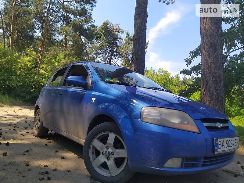 Хэтчбек Chevrolet Kalos 2007 в Гайвороне