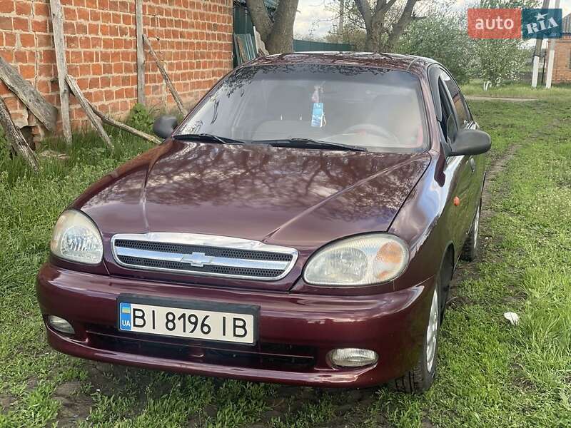 Седан Chevrolet Lanos 2007 в Полтаве