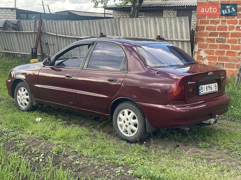 Седан Chevrolet Lanos 2007 в Полтаве