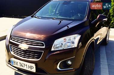 Внедорожник / Кроссовер Chevrolet Tracker 2014 в Каменец-Подольском
