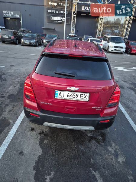 Внедорожник / Кроссовер Chevrolet Tracker 2014 в Обухове