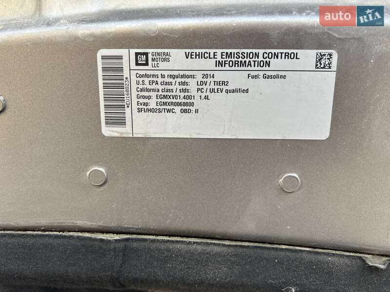Хэтчбек Chevrolet Volt 2014 в Львове фото 26 Хэтчбек Chevrolet Volt 2014 в Львове