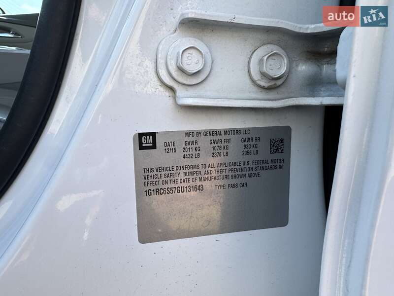 Хэтчбек Chevrolet Volt 2015 в Черкассах