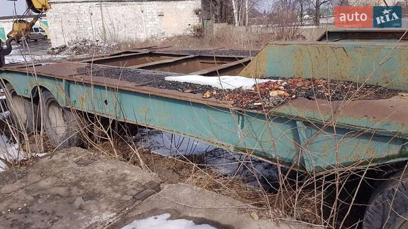 Низкорамна платформа ЧМЗАП 5212 1989 в Покровську фото 9 Низкорамна платформа ЧМЗАП 5212 1989 в Покровську