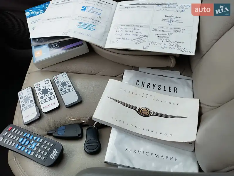 Мінівен Chrysler Grand Voyager 2001 в Києві документ