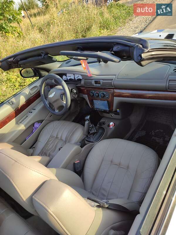 Кабриолет Chrysler Sebring 2002 в Ивано-Франковске фото 11 Кабриолет Chrysler Sebring 2002 в Ивано-Франковске