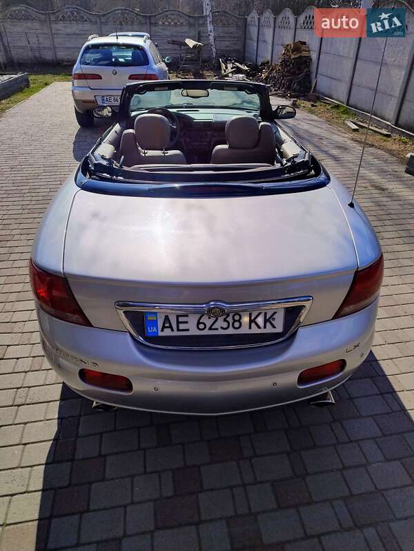 Кабріолет Chrysler Sebring 2001 в Дніпрі