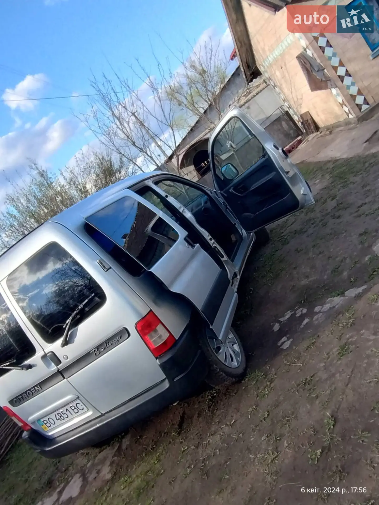 Citroen Berlingo 2007 VIN VF7GC9HXC94309090 фото оголошення 4 з 7