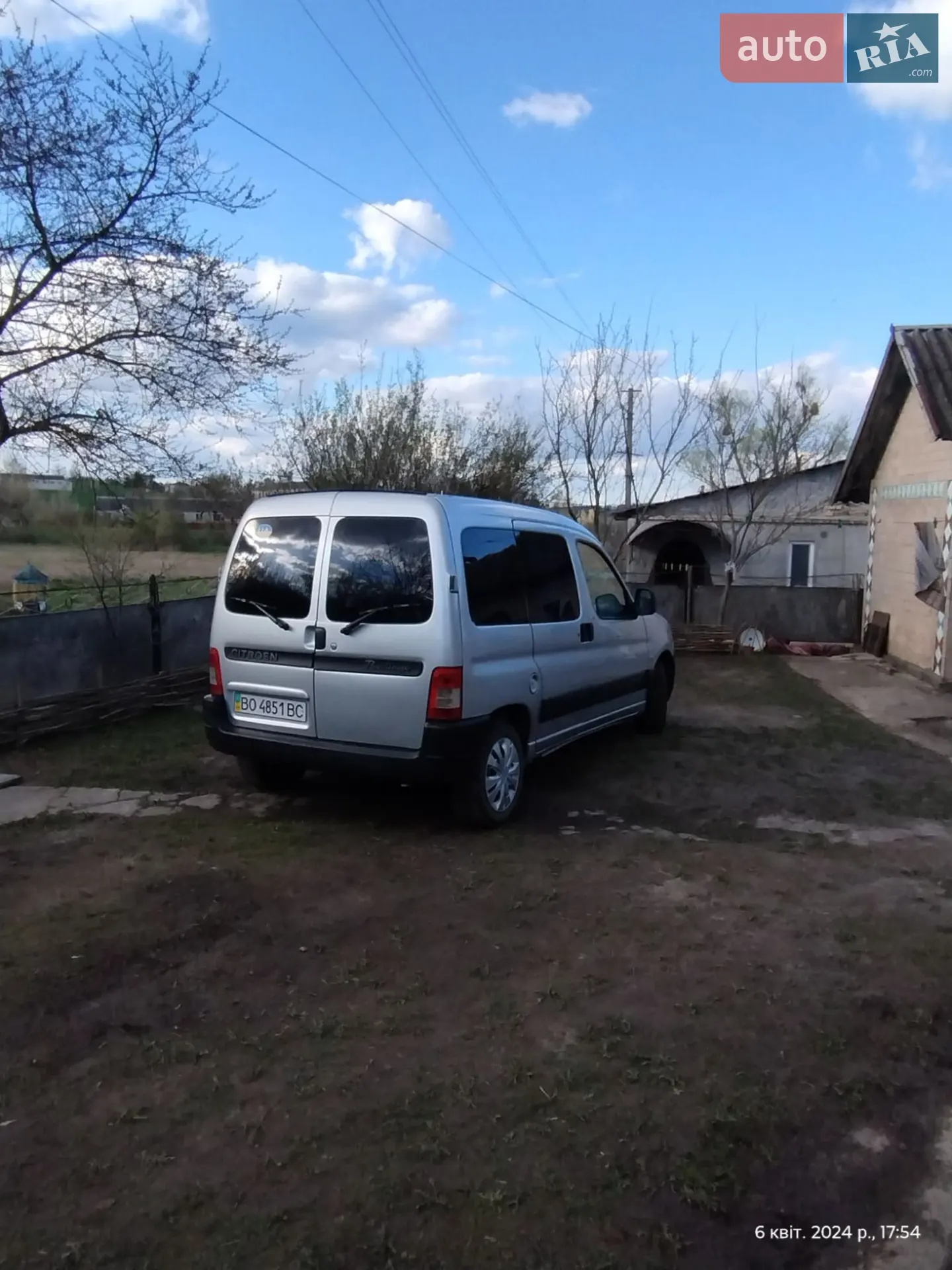 Citroen Berlingo 2007 VIN VF7GC9HXC94309090 фото оголошення 3 з 7