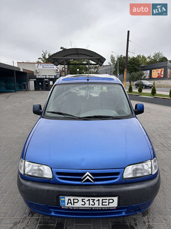 Минивэн Citroen Berlingo 2000 в Запорожье фото 2 Минивэн Citroen Berlingo 2000 в Запорожье