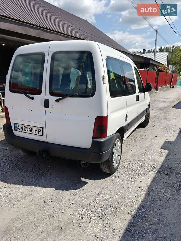 Грузовой фургон Citroen Berlingo 2003 в Звягеле
